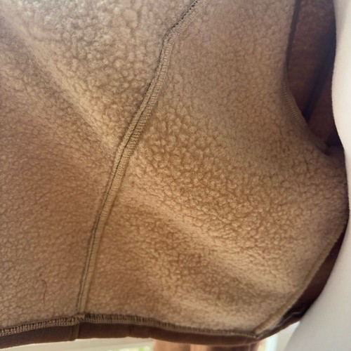 Brown Shearling-Lined Jacket ( I128) - Picture 6 of 8
