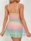 Babydoll Lingerie+Underwear Sexy Women's Nightwear Dress Lace Sleepwear G-string — photo 2