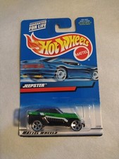 2000 Hot Wheels #140 Jeepster Green and Black 27105 Mattel 5DOT Wheels China
