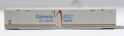 JTC N 535037 ''VS'' GATEWAY 2022 53' HC Container w/Magnetic System One Pack New!