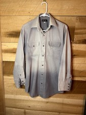 Vintage Ruddock Bros Shirtmakers Mens Pearl Snap Button Down Made In USA