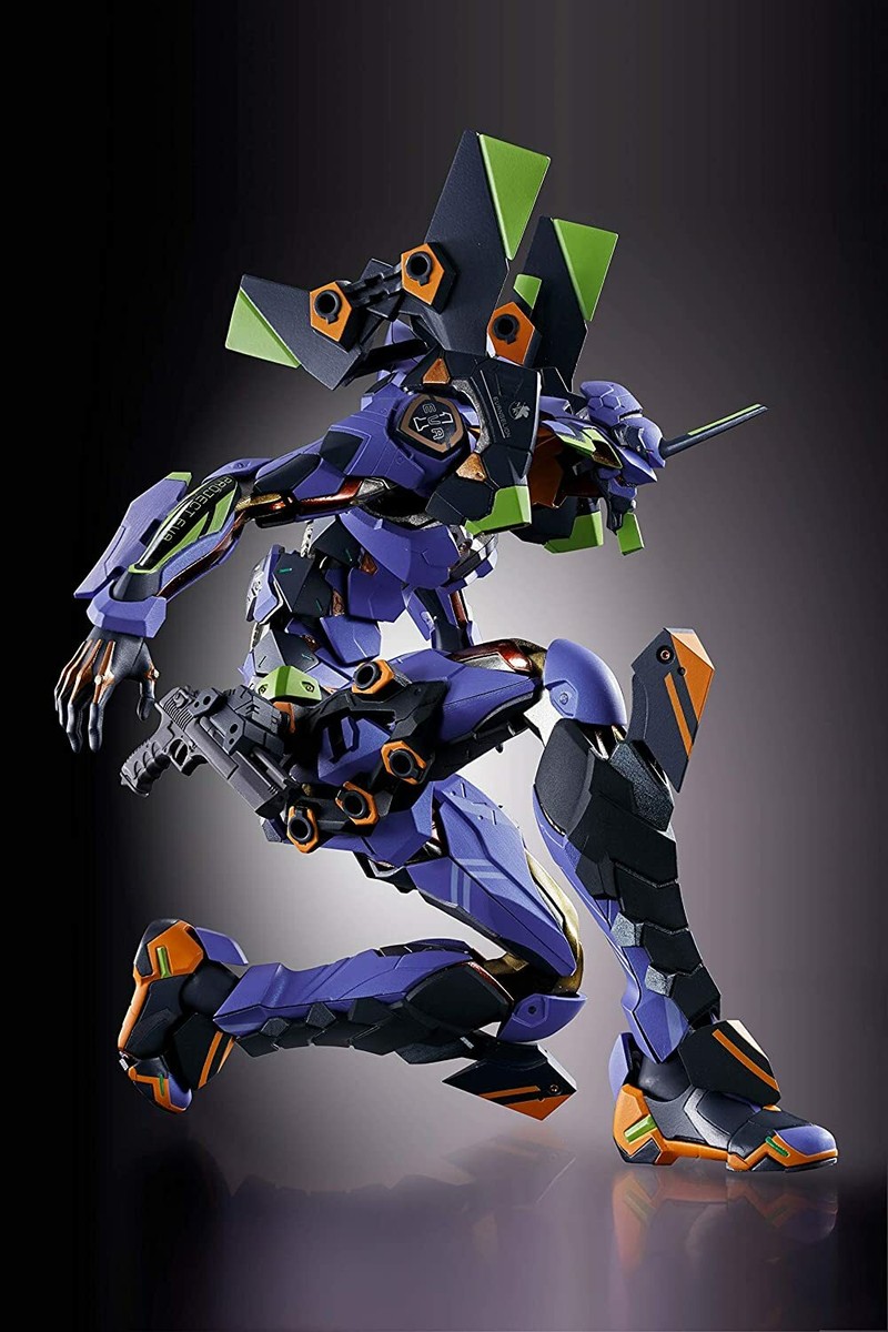 BANDAI - L BUILD エヴァンゲリオン初号機 EVA-01 TEST TYPE BANDAI METAL BUILD Neon Genesis EVANGELION EVA-01 TEST TYPE Action