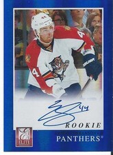 2011-12 Panini Elite Hockey ERIK GUDBRANSON #249 Autograph Rookie 020/750