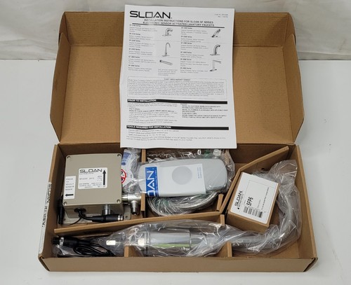 Sloan SF-2200-4-BDM Electronic Gooseneck Faucet, Sensor Activated 4" Centerset - Picture 2 of 6