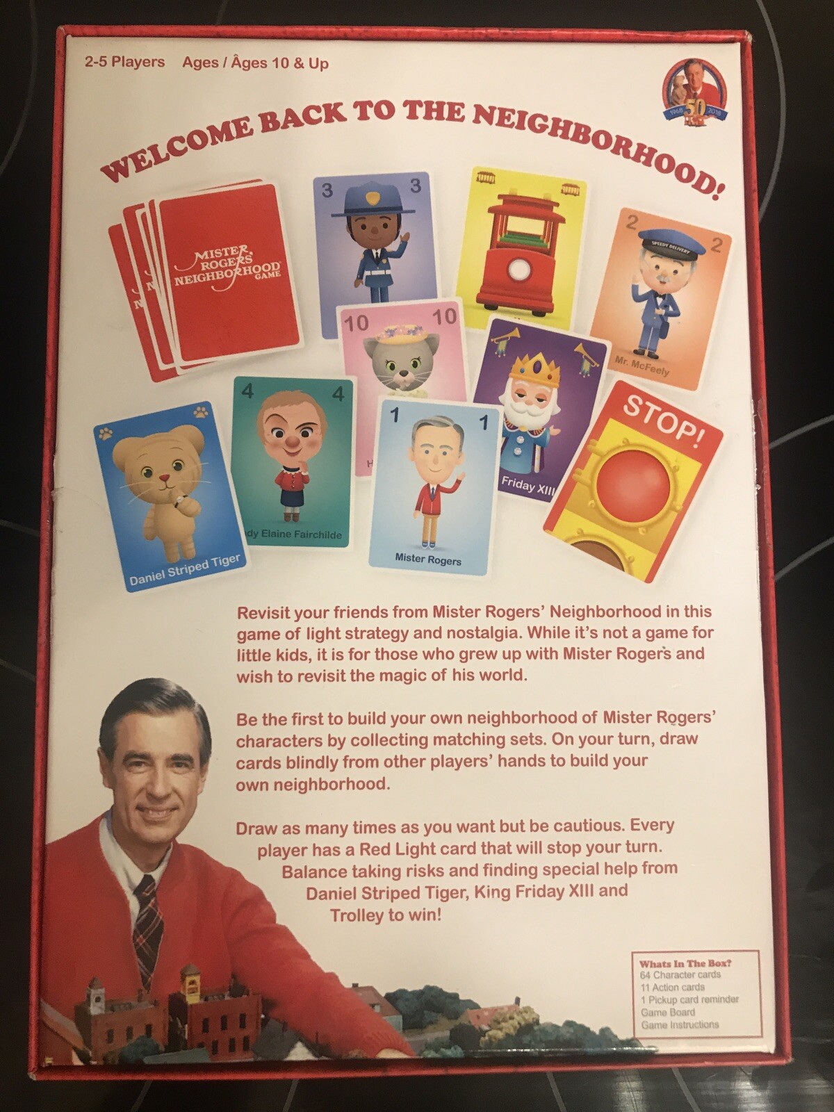 NEW Buffalo Games Mister Rogers' Neighborhood Game, Board Game Vintage Free Ship