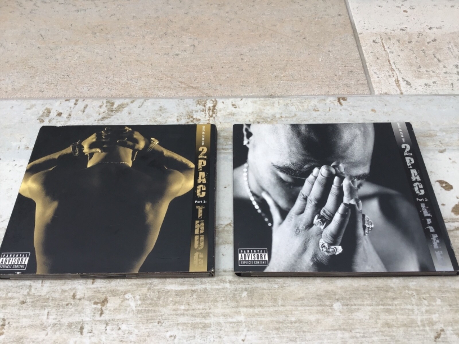 2PAC Best of 2Pac - Part 1: Thug CD + Part 2 : Life CD Digipack UK CD promo rare