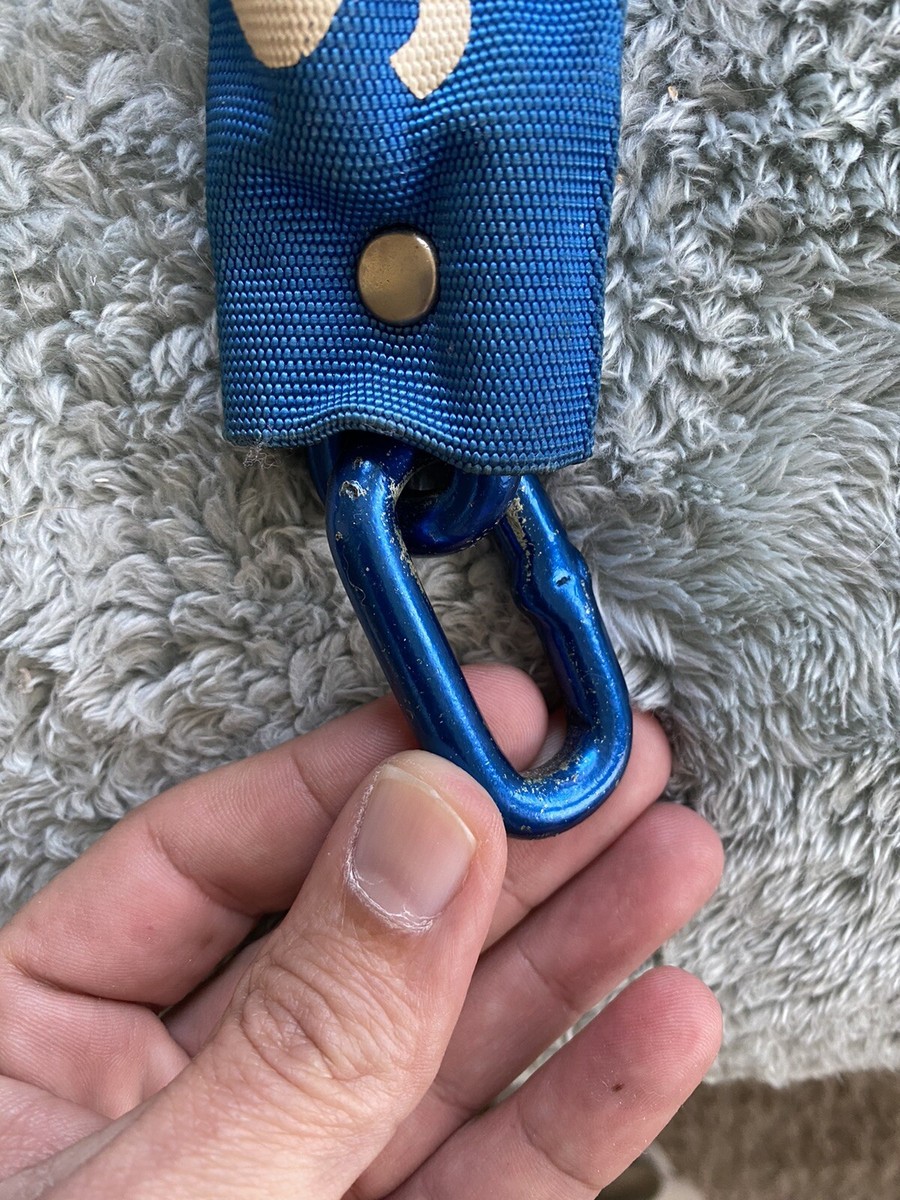 小物 Supreme Guadalupe Leather Keychain Blue Supreme