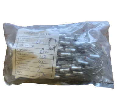 Polystyrene Capacitors Centralab 5300 NOS bag of 250