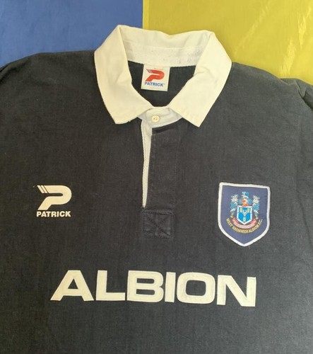 WEST BROMWICH ALBION 1995-1996 RARE VINTAGE SOOCER JERSEY PATRICK Sz.XL - Picture 2 of 7