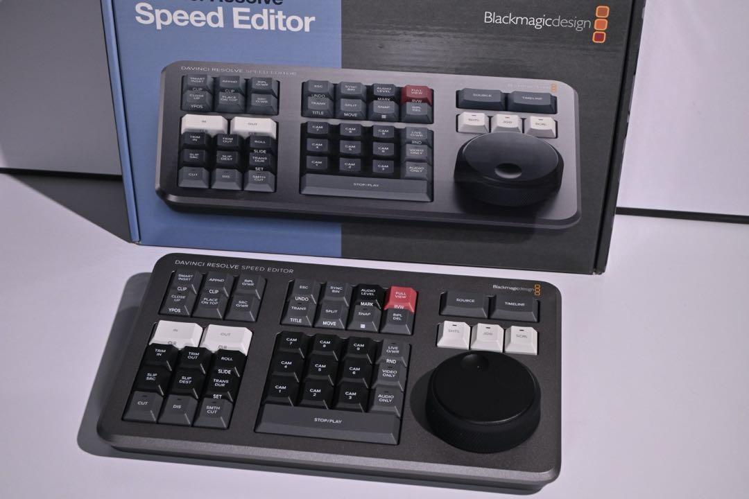 Blackmagic Design DaVinci Resolve Speed Editor without Blackmagic Design DaVinci Resolve Speed Editor without