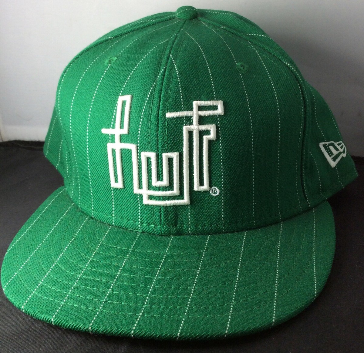 Vintage OG HUF SF Pinstripe Etch-a-Sketch New Era Fitted Hat