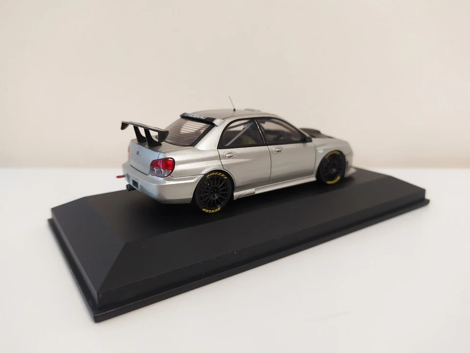 1:43 HPI Racing Fujitsubo Subaru Impreza 2006 VERY RARE !!! - No Minichamps ... - Immagine 3 di 3
