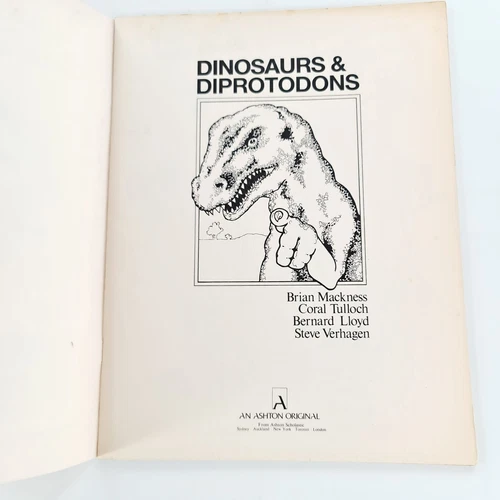 Dinosaurs & Diprotodons - Games Activities Recipes Stickers (1985, Paperback) - Picture 6 of 12