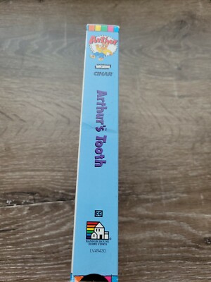 Arthur - Arthurs Tooth + Sick as a Dog VHS 1998 Animated Childrens