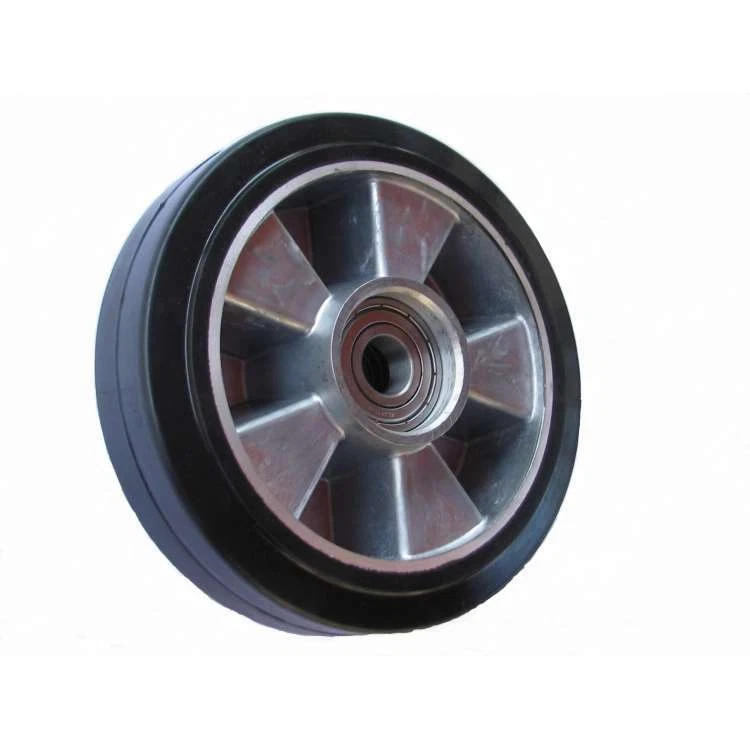 Wiko Hubwagenrad Palettenwagen Räder Rollen Elastik-Vollgummirad Rad 180m