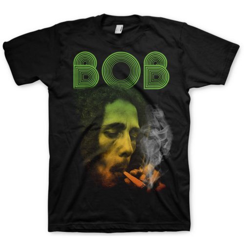 Abbigliamento Bob Marley: Smoking Da Erb (T-Shirt Unisex Tg. L)