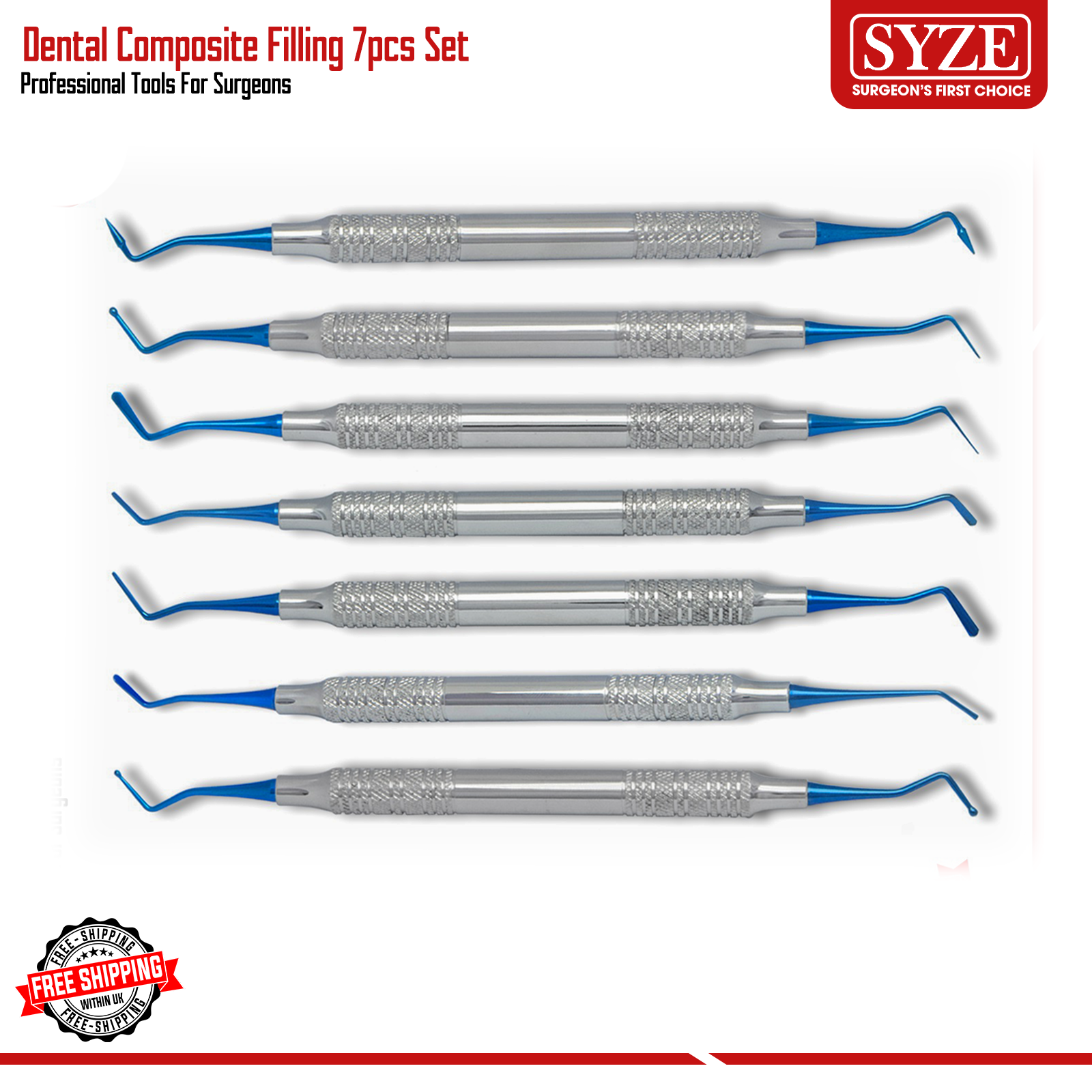 K Spatola Di Riempimento Per Riempivo In Resina Composa Dentale - Foto 7