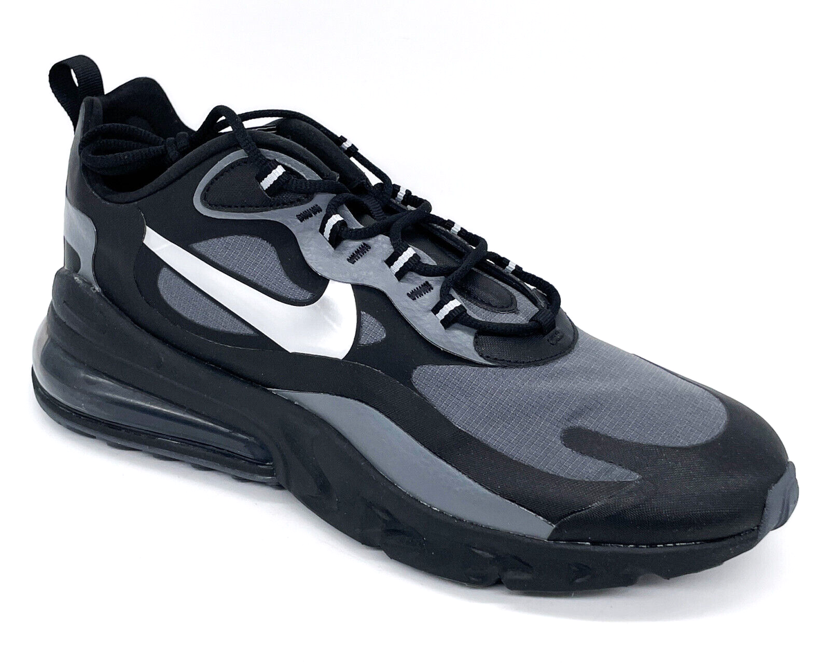 公式正規品!★NIKE AIR MAX 270 REACT DIGITAL NATURE Nike Air Max 270 React WTR Sneakers Size 11 Mens Black Gray