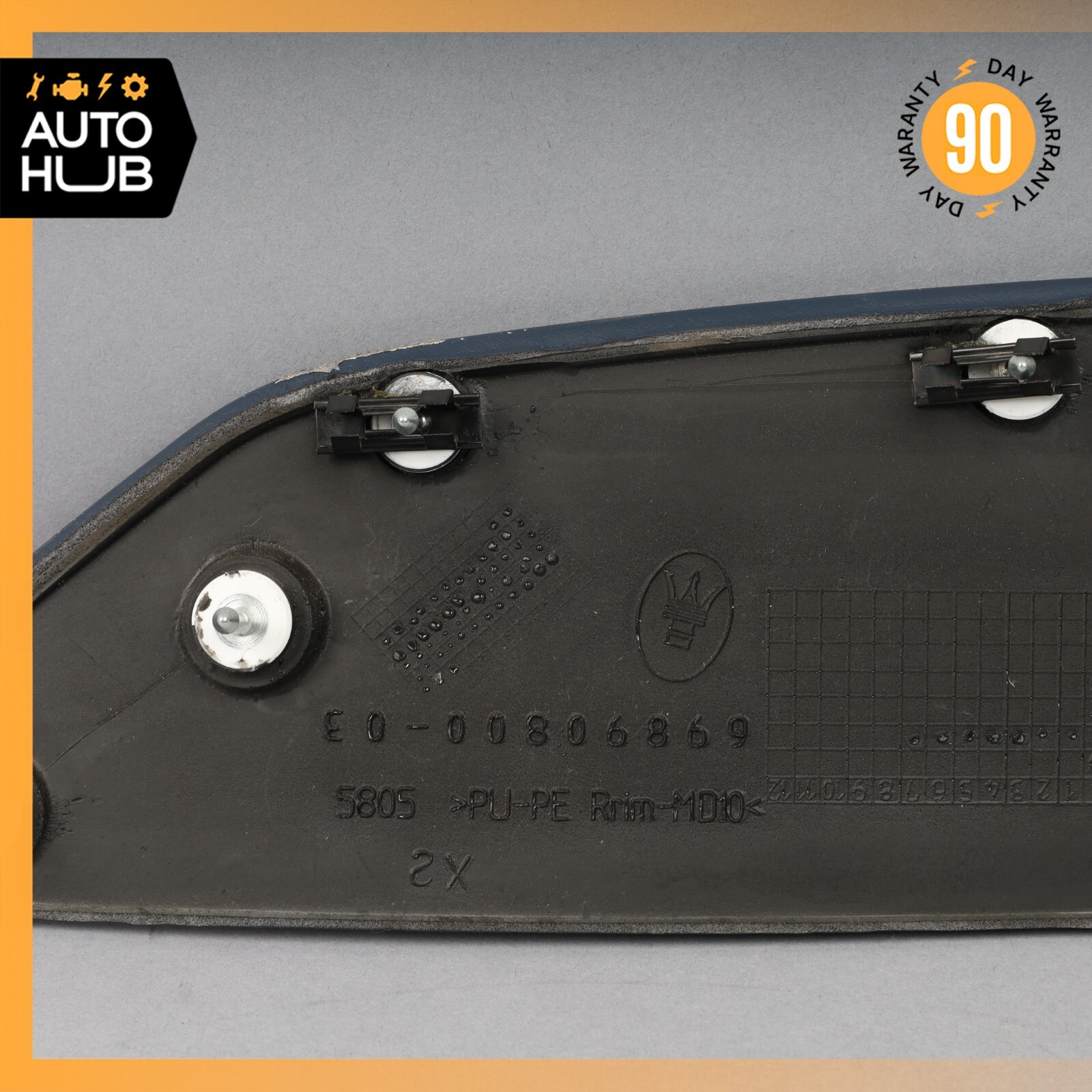 08-19 Maserati GranTurismo S Center Console Armrest Storage Panel Trim Left OEM