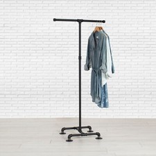 Industrial Pipe Clothing Rack 2-Way by William Robert's Vintage