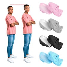 1Pair 3.5cm Height Insoles Socks Height Max Insoles Shoe Insert Silicone Insoles