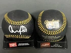 Andy Pages Los Angeles Dodgers Auto Signed Black Baseball Beckett Rookie Holo