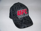 UFC Ultimate Fighting Championship Cap Hat 2009 Tek Flex Black Logo One Size