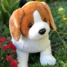 Auswella Plush 20 Inch Bandit Beagle Plush Stuffed Animal- Beagle Plush Dog