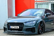 CUP Spoilerlippe für Audi TT S-Line TTS 8S FL Frontspoiler Spoilerschwert ABS