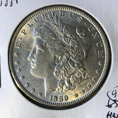 1889 Morgan Dollar Silver Coin | eBay