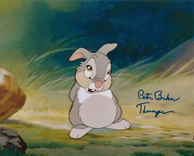 Disney Peter Behn Autogramm Klopfer 8x10 Foto - ORIGINAL signiert