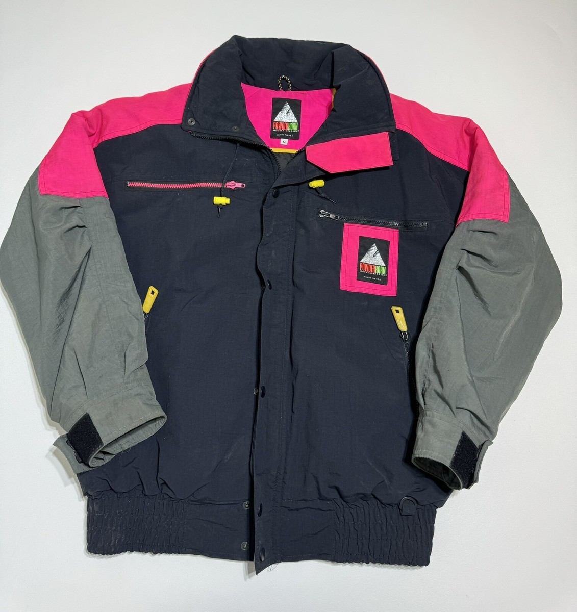 VTG 80s 90s POWDERHORN MOUNTAINEERING Ski JACKET Thinsulate