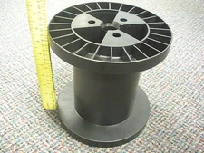 18 Pack Large 8" Heavy Duty Empty Plastic Spools Cord, Wire, Craft, Thread