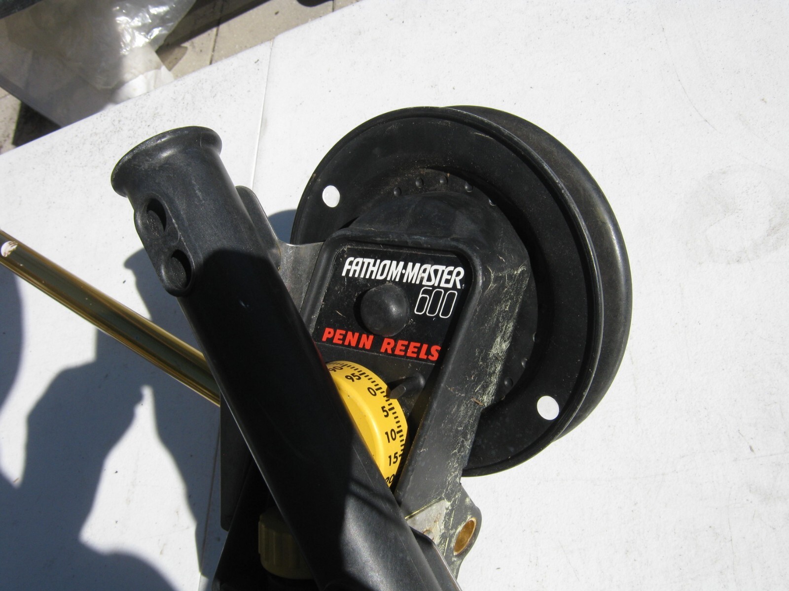 Penn Fathom Master 600 Boom Downriggers, Rod Holder, Pole & Tip eBay