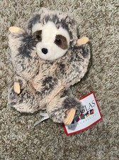 Douglas Toys Plush Stuffed Slowpoke Sloth Lil Handful Mini 6  Hello Sunshine