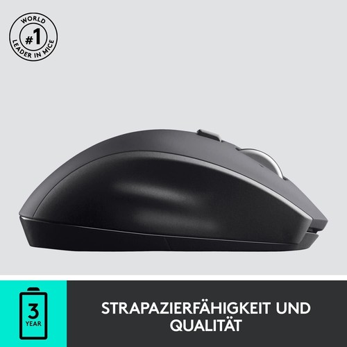 Logitech M705 Marathon Kabellose Maus, 2,4 GHz mit USB-Unifying-Empfänger, 1000 - Bild 5 von 9