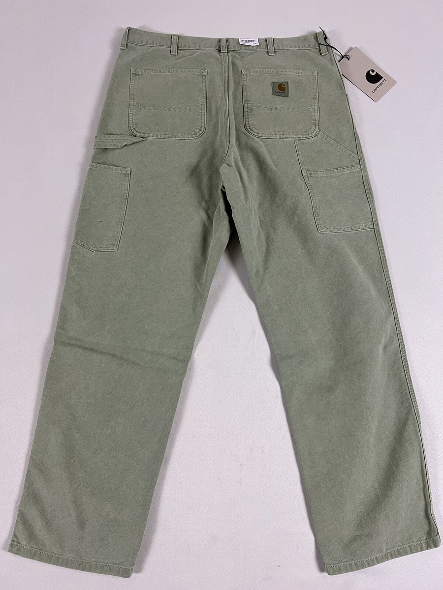 CARHARTT WIP SINGLE KNEE PANT PALE SPEARMINT FADE 36X34 NWT SOLD