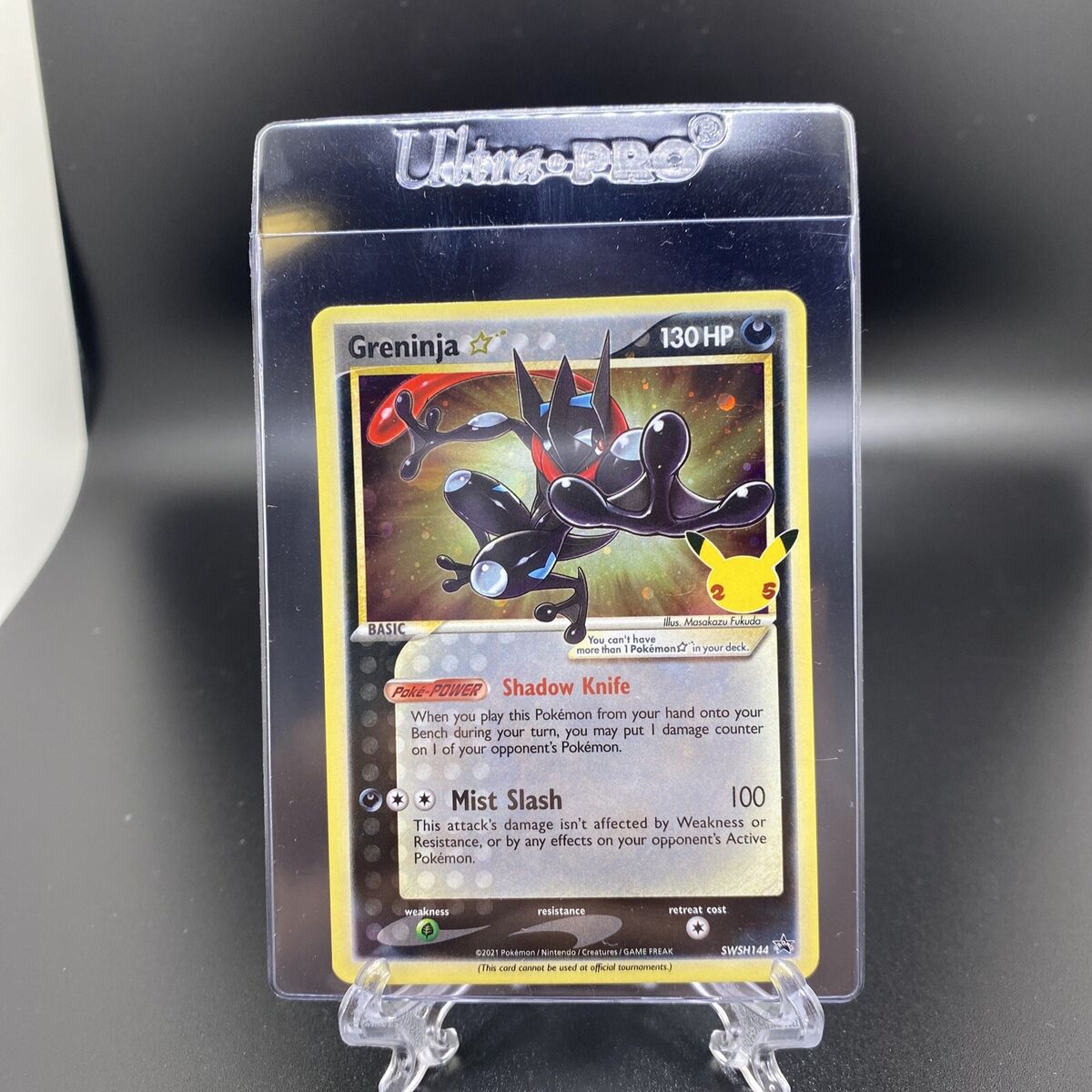 Greninja Gold Star SWSH144 Promo Holo Pokemon Card NM | eBay Greninja Gold Star SWSH144 Promo Holo Pokemon Card NM | eBay