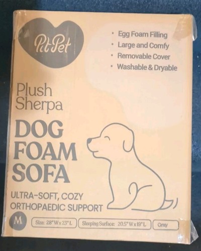 Comfortable Sofa Dog Bed for Medium Dogs Breathable & Waterproof Egg Foam Design - Picture 3 of 4