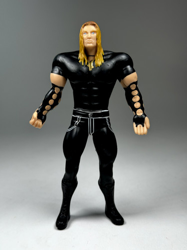 Jeff Hardy WWF Just Toys Bend Ems Gear! Figure Jus...