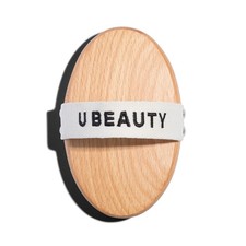 Body Brush with Natural Bristles - Body Brush for Dry Skin, Body Scrub Brush,...