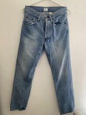 RARE Vintage Moschino Womens Jeans Tapered Leg 90s Made in Italy 30