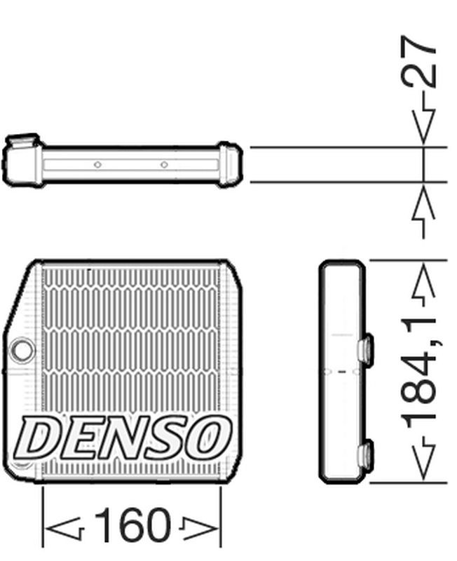 2x ✅Fits DENSO DRR09076 Heat Exchanger, interior heating DRR09076 He ⭐UK Seller⭐ - Image 40