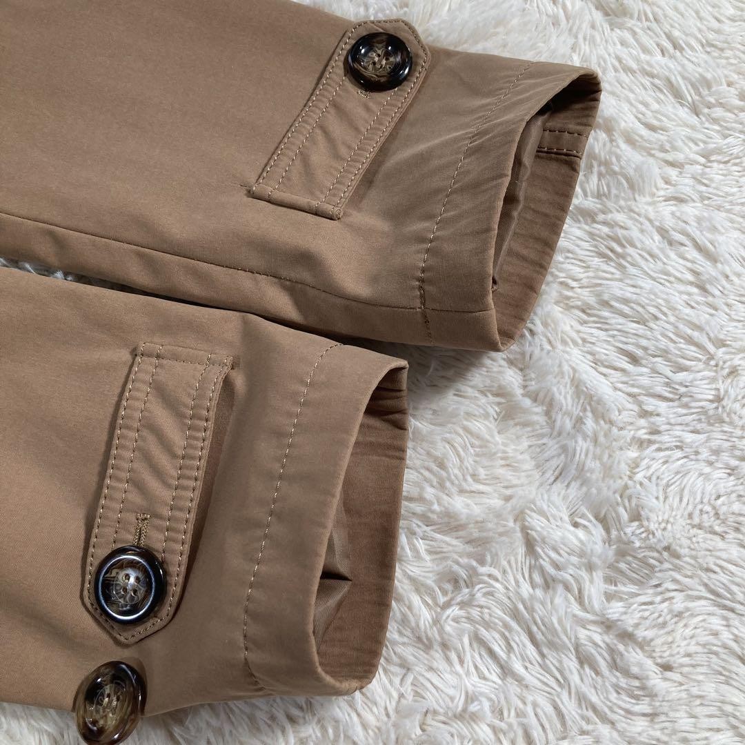 Men's mid-length brown Burberry London trench coat in good condition thumbnail 10