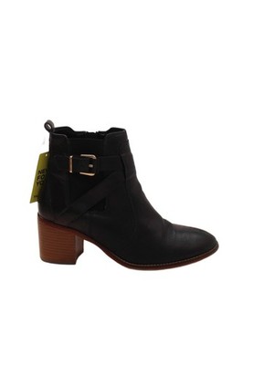Carvela Damen Stiefel UK 5 Schwarz 100% Leder Chelsea