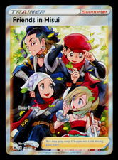 Friends in Hisui (Full Art) Holo Ultra Rare SWSH: Crown Zenith 148/159 NM on eBay