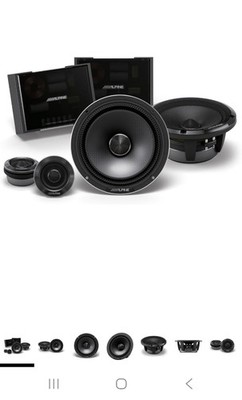 Alpine HDZ-65C 2 way Component Speaker set *Brand New in box