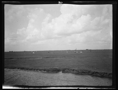 Photo:Europe 1930s Rural Landscape Fields River Travel Views