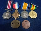 Orig WW1 Medal Group "Military Medal Winner - 31st Battalion - Alberta Regiment"