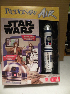 MATTEL STAR WARS PICTIONARY AIR COMPLETE